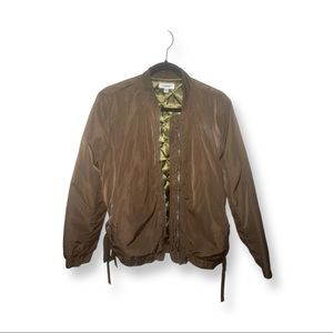 Selling Bomber Jacket in forest green